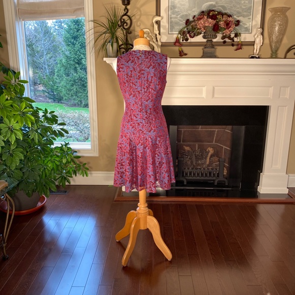 NWT - TOMMY HILFIGER Lace Fit and Flare Dress - Picture 7 of 14